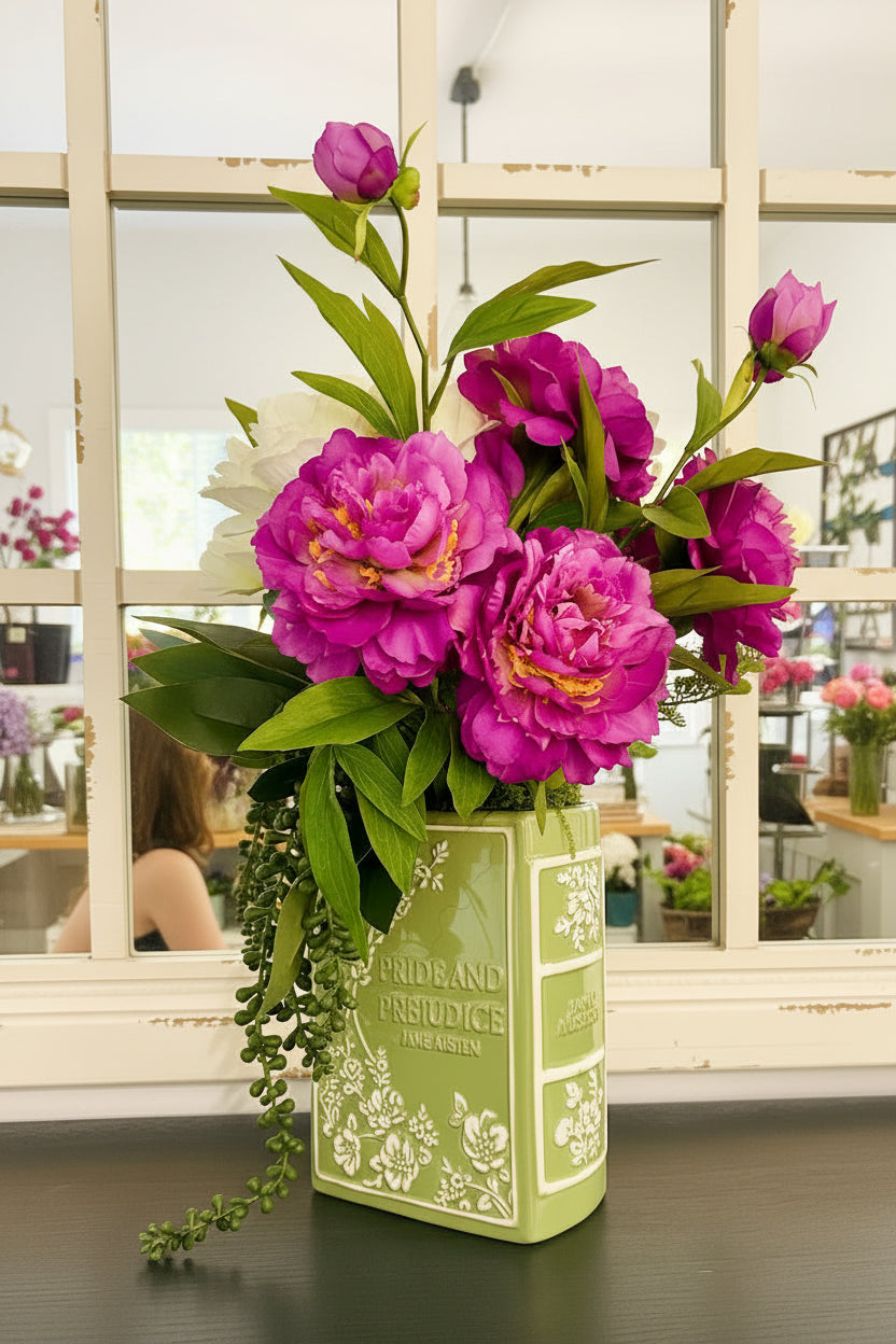 Pride and Prejudice Flower Book — Floral Literary Art Edition