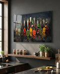 Spices Glass Wall Art