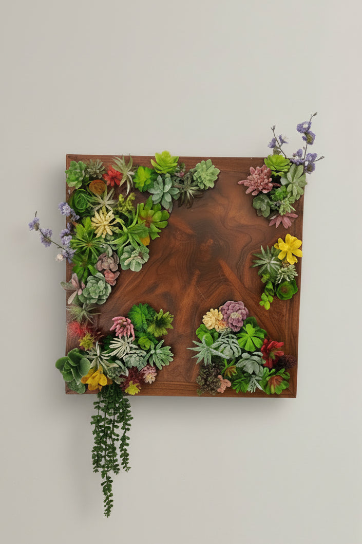 Succulent Hanging Garden