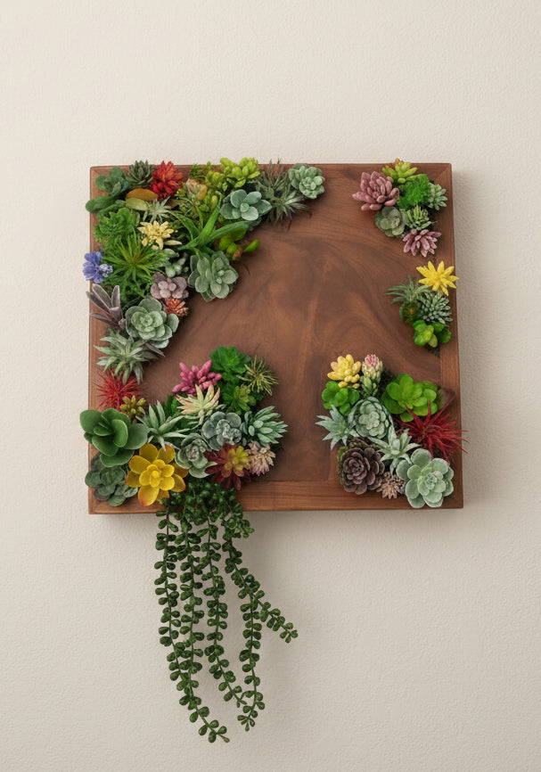 Succulent Hanging Garden