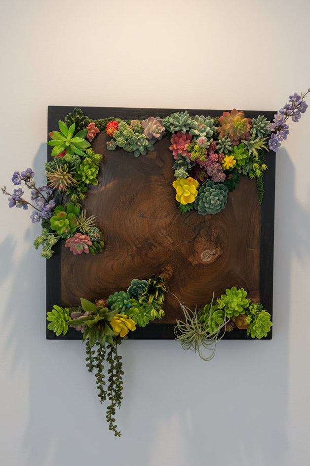 Succulent Hanging Garden