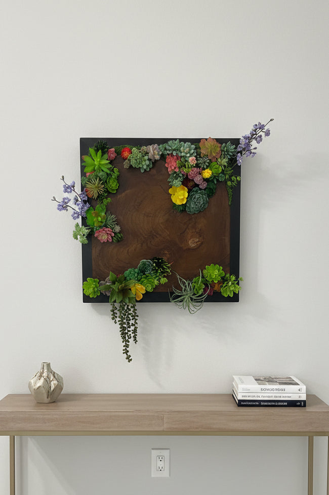 Succulent Hanging Garden