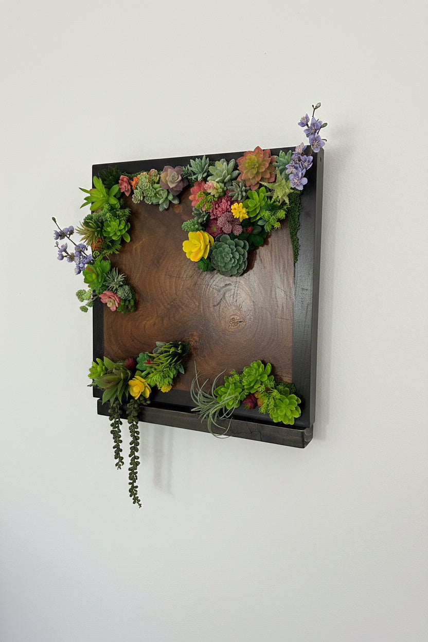 Succulent Hanging Garden