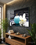 Candle Glass Wall Art